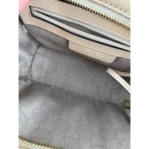 Michael Kors Crossbody Bag Selma White‎ Leather Satchel Purse thumbnail 7