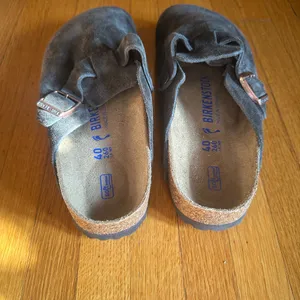 Birkenstock Dark Brown Slip on Mules, Size 40 (9-9.5 US), NWOT thumbnail 3