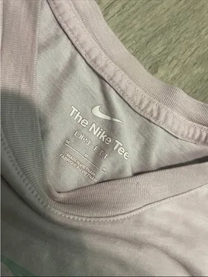 Nike Dri-FIT Crew Neck Tee - Pale Pink thumbnail 2
