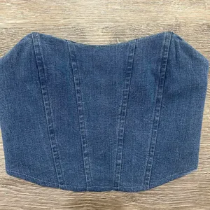 Vintage Y2K Denim Corset Top thumbnail 2