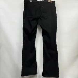 LEE Regular Fit Mid Rise Bootcut Jeans Washed Black Size 18M thumbnail 3
