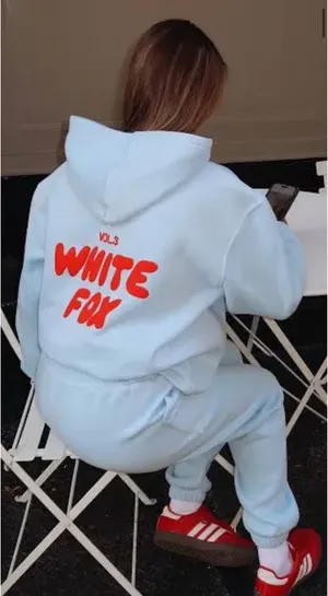 White Fox Boutique Sweat Set Matching thumbnail 1