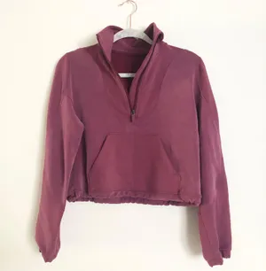 Lululemon Brushed Softstreme Ribbed Half Zip Deep Luxe 2 thumbnail 9