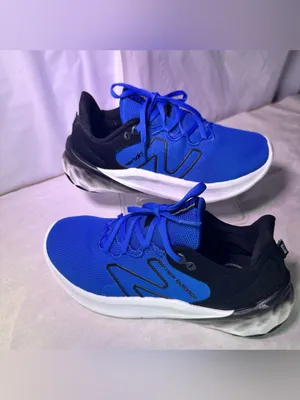New Balance Blue and Black Athletic Sneakers thumbnail 3