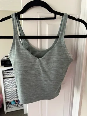 Lululemon align tank Heather Green thumbnail 1