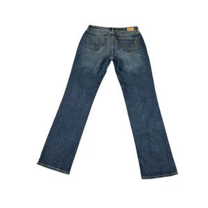 Levi's Distressed‎ Straight Leg Jeans with Artistic Ripped Detail Medium Wash thumbnail 5