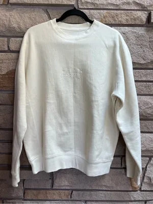 Adele Hello It's Me Crewneck Sweatshirt Official Concert Merch Bone White Medium thumbnail 2