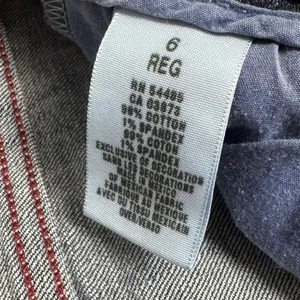 Y2K American Eagle Hipster Jeans Bootcut Low Rise‎ Stretch Women's 6 thumbnail 8