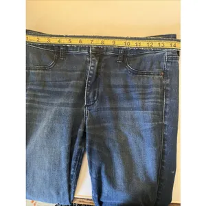 Abercrombie Fitch Skinny Stretch Blue Denim Jeans Size 6R 28 x 29 thumbnail 6