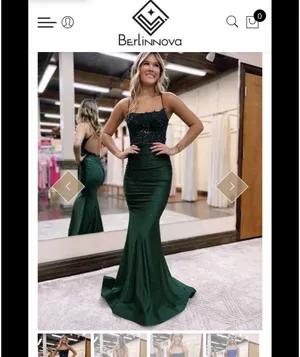 Prom Dress Green Size 0 thumbnail 2