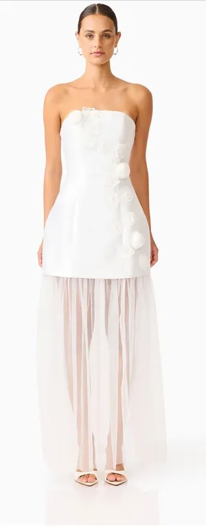 Elliatt Dress White thumbnail 1