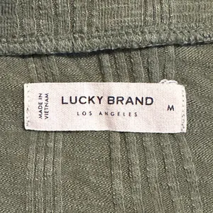 Lucky Brand Cropped Knit Button Down Top Cardigan Medium thumbnail 3