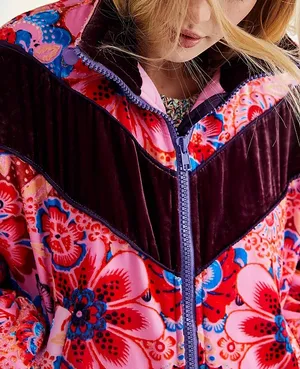 Free People Sun Valley Bomber Jacket thumbnail 4