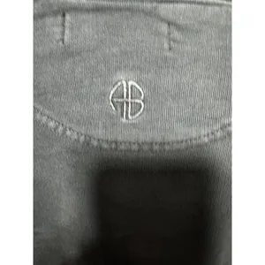 Anine Bing City Love Graphic Crewneck Sweatshirt, Charcoal Grey, Size S thumbnail 4