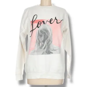 Taylor‎ Swift Lover Crewneck Sweatshirt White Pink Album Graphic Medium Pullover thumbnail 2
