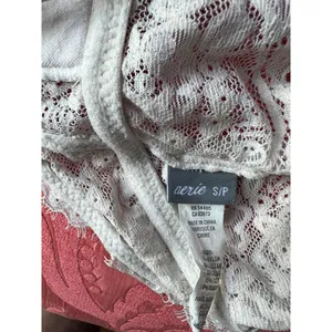 Aerie Cream Lace Bralette S/P thumbnail 3
