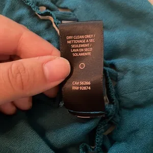 Ella Moss Blue Spaghetti Strap Tank size Small thumbnail 2