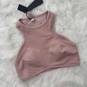 Nike Skims Ribbed Seamless Racer Front Bra Himalayan Size Medium thumbnail 2