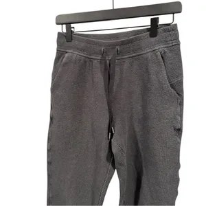 Lululemon‎ Ribbed High-Rise Jogger 25" *7/8 Length Heathered Black 6 thumbnail 9