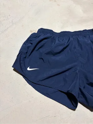 Nike Women’s Navy Running Shorts Dayton flyers large thumbnail 2