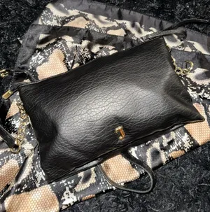 Juicy Couture classic black leather bag  thumbnail 1