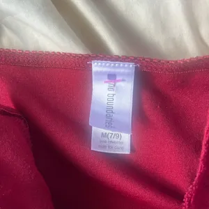 No boundaries red lace Y2K tank top thumbnail 4