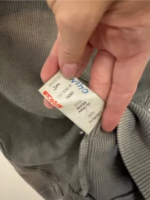Agolde Arlo ribbed tee small thumbnail 2
