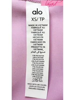 Alo High-Waist Airlift Legging Sugarplum Pink Hi-Rise Waisted Skinny Tights Pant thumbnail 10