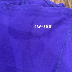 Nike Pro Blue Dri-FIT Quarter Zip Pullover Size M thumbnail 3