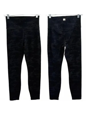 Vuori Clean Elevation Leggings Black Camo Heather DreamKnit VW444 Size Small 25" thumbnail 3