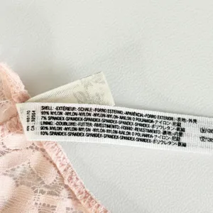 Free People FP Intimately Womens‎ Pink Lace Racerback Galloon Bralette Size S thumbnail 4