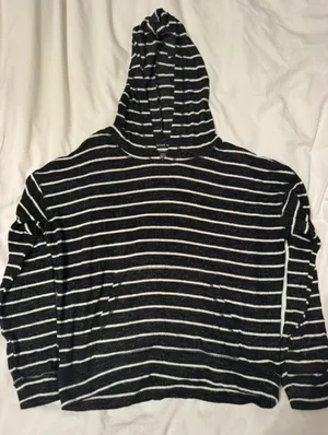 American Eagle Striped Sweater/hoodie thumbnail 1