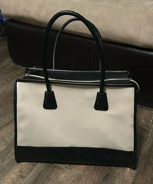 Tanger Dual Style‎ Large Double Strap Tote Bag NICE! Brown thumbnail 1