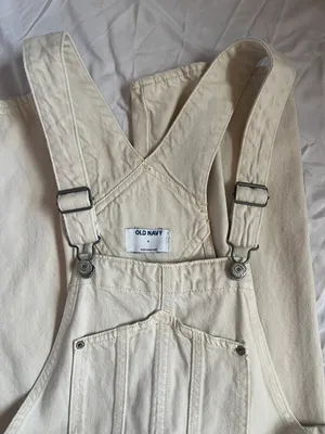 Old Navy Cream Overalls thumbnail 9