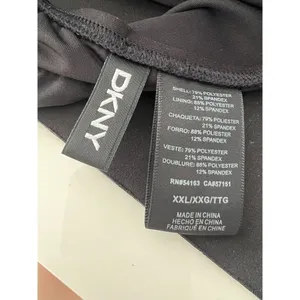 Womens DKNY Twist-Front Bikini Top Black XXL 50+ UPF/SPF Sun Protection thumbnail 7