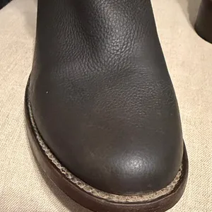 Resistol Ranch Women’s Classic Dark Brown Leather Cowboy Boots, Size 7.5B thumbnail 10