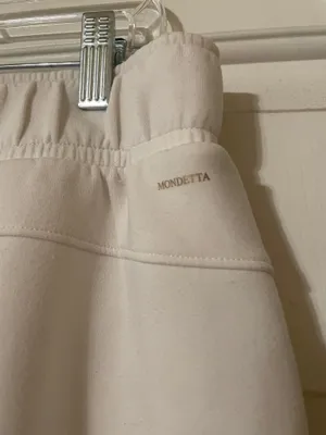 Mondetta Women's White Athletic Skirt Walking Skort, Cream with pockets Size Medium thumbnail 7