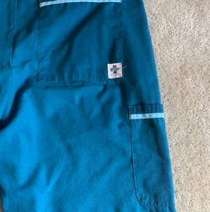 Do No Harm Teal Scrub Pants thumbnail 4