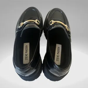 LANDO BLACK LEATHER -REBOOTED - Steve Madden thumbnail 8