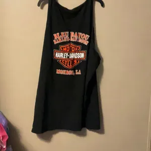 Harley-Davidson Black and Orange Muscle Tee thumbnail 4