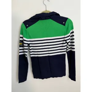 Vintage Lauren Active by Ralph Lauren quarter-zip ribbed sweater thumbnail 3