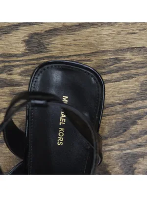 Michael Michael Kors Nara Mid T-Strap Stiletto Sandals 40S6NRMS1A Black 10M thumbnail 9