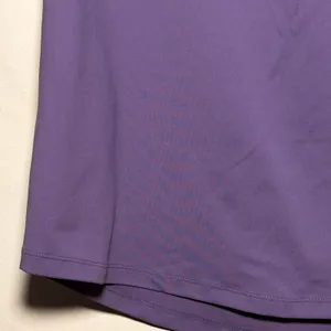 Tommy Bahama IslandZone Purple Short Sleeve Mock Neck Zip Golf Polo Shirt Medium thumbnail 11