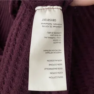 Free People Thermal Knit Cowl Neck Sweater thumbnail 5