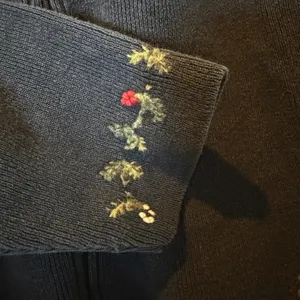 Woolrich Full Zip Sweater‎ Embroidered Christmas Mock Neck Knit Size Large thumbnail 9
