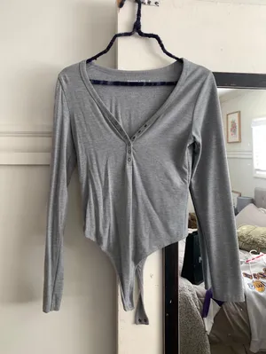 Abercrombie Henley Bodysuit thumbnail 1