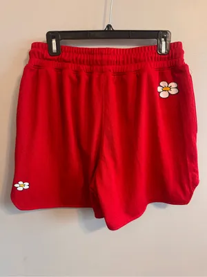 The Smurfs Smurfette Red Mesh Athletic Shorts Size L Cartoon‎ thumbnail 3