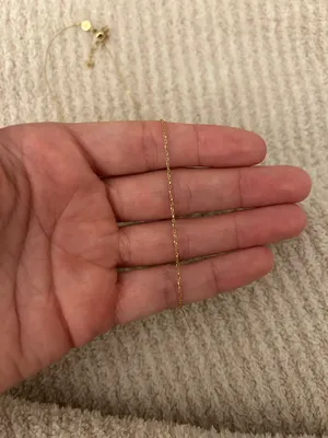 14KT Gold Dainty Necklace thumbnail 3
