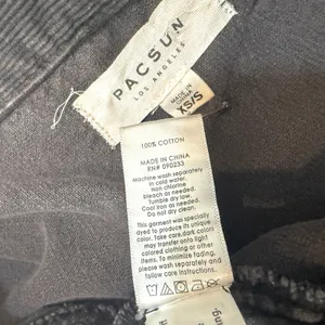 Pacsun XS S corduroy cropped trucker jacket coat C 2996 thumbnail 2
