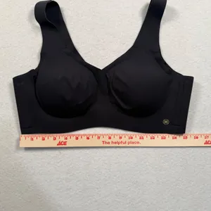 Honeylove Wireless Bra Womens XL Black Seamless Compression Shapewear thumbnail 2